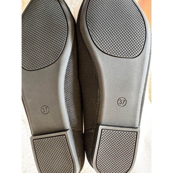 Bisonspirit Point Ballet Flats Black Solid Size US 6.5/EUR 37 NEW! - Picture 5 of 7